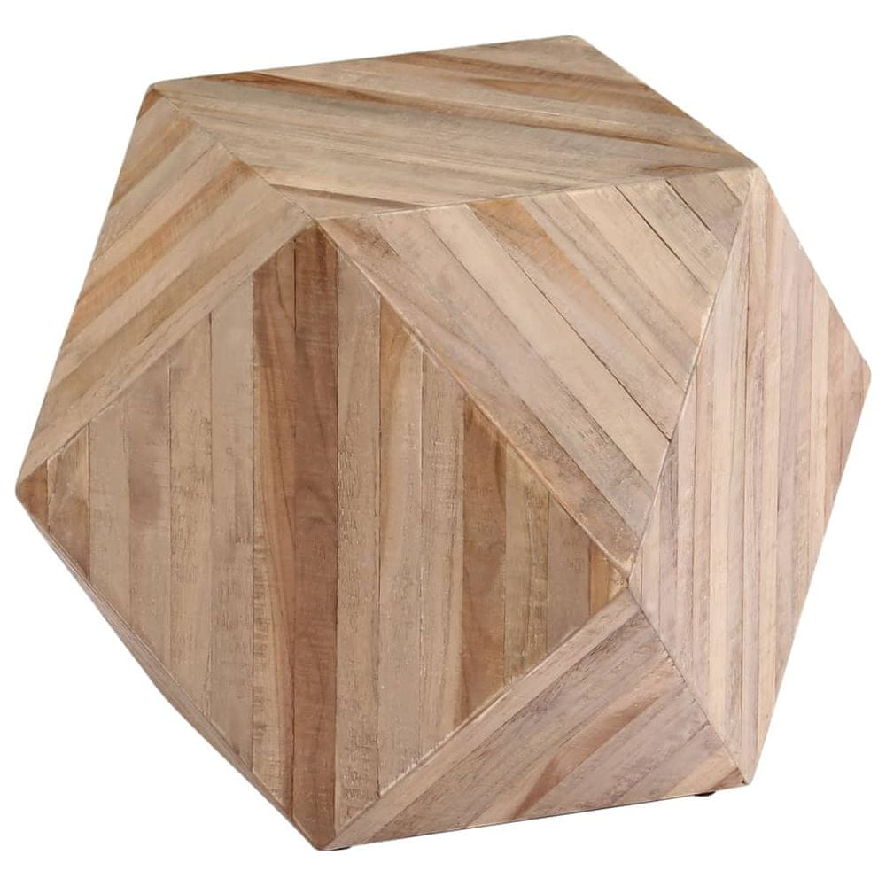 Petromila vidaXL Príručný stolík 40x40x40 cm recyklované teakové drevo